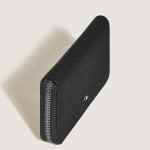 Montblanc - Mittelgroße Continental-Brieftasche 12 cc mit Reißverschluss aus Sartorial Leder
