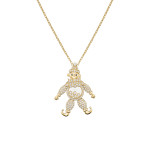 Chopard - Happy Clown Anhänger mit Halskette
