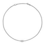 FOPE - Eka Halskette mit Diamanten in Rautenfassung