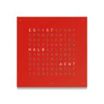 Qlocktwo - EARTH 45 EDITION RED PEPPER 