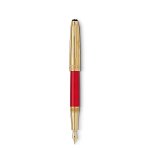 Montblanc - Meisterstück Solitaire Doué Red Hour Classique Füllfederhalter Special Edition