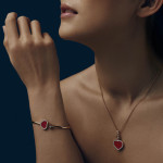 Chopard - Happy Hearts Anhänger mit Halskette