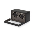 WOLF - Cub Double Watch Winder with Cover