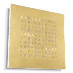 Qlocktwo - EARTH 45 CREATOR'S EDITION GOLD 