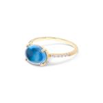 Nanis - Dancing Azure Ring