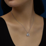Chopard - Happy Diamonds Elefant Anhänger mit Halskette