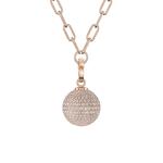 Chopard - Happy Diamonds Planet Anhänger mit Halskette