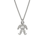 Chopard - Happy Clown Anhänger mit Halskette