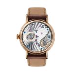 NOMOS Glashütte - Lambda 39 Roségold mit gebläuten Zeigern