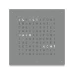 Qlocktwo - CLASSIC EDITION GREY PEPPER WAND-/TISCHUHR