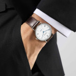 NOMOS Glashütte - Ludwig 38 emailleweiß