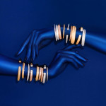 IsabelleFa - Armspange "Flix.Flex Rund 7" Pavé