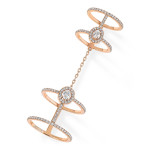 Messika - Glam'azone Double Pavé Ring