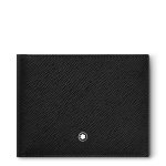 Montblanc - Montblanc Sartorial Brieftasche 6 cc mit 2 Sichtfächern