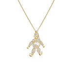Chopard - Happy Clown Anhänger mit Halskette