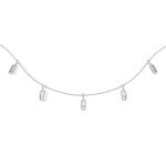 Messika - Move Uno Choker Kette mit Quasten