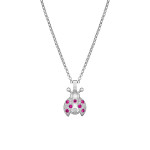 Chopard - Happy Diamonds Marienkäfer Anhänger mit Halskette