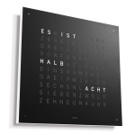 Qlocktwo - EARTH 45 EDITION BLACK PEPPER 