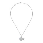 Chopard - Happy Diamonds Fish Anhänger mit Halskette