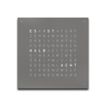 Qlocktwo - FRONTCOVER EARTH 45 GREY PEPPER