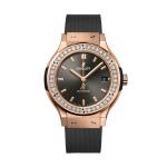 Hublot - Classic Fusion Racing Grey King Gold Diamonds 