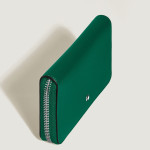 Montblanc - Mittelgroße Continental-Brieftasche 12 cc mit Reißverschluss aus Soft Leder