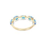 Nanis - Dancing Azure Ring