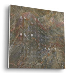 Qlocktwo - FRONTCOVER EARTH 45 CREATOR'S EDITION GLINTSCAPE