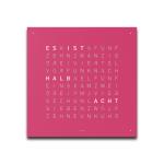 Qlocktwo - EARTH 45 PRETTY PINK