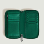 Montblanc - Mittelgroße Continental-Brieftasche 12 cc mit Reißverschluss aus Soft Leder