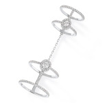 Messika - Glam'Azone Double Pavée Ring