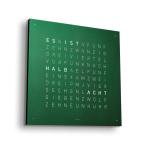 Qlocktwo - FRONTCOVER EARTH 45 GREEN VELVET