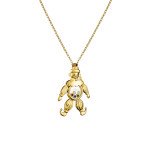Chopard - Happy Clown Anhänger mit Halskette