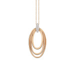 Annamaria Cammilli - Dune Chic Pavé Anhänger mit Halskette