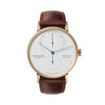 NOMOS Glashütte - Lambda 39 Roségold mit gebläuten Zeigern