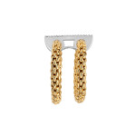 FOPE - Prima doppelter Mesh-Ring mit Diamantpavé