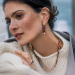 Bron - Edelstein Halskette