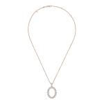 Chopard - L'Heure du Diamant Marquise Anhänger mit Halskette