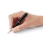 Montblanc - Montblanc Heritage Rouge et Noir „Baby“ Special Edition Black Füllfederhalter M