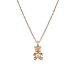 Chopard - Happy Diamonds Teddybär Anhänger mit Halskette