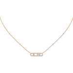 Messika - Move Classique Baby Pavé Halskette