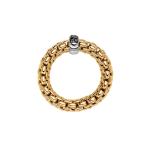 FOPE - Vendôme Flex'it Ring mit schwarzen Diamanten