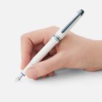 Montblanc - Meisterstück Glacier Classique Füllfederhalter Weiß