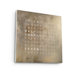 Qlocktwo - EARTH 45 CREATOR'S EDITION SILVER & GOLD 