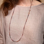 Bron - Edelstein Halskette