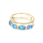 Nanis - Dancing Azure Ring