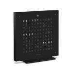 Qlocktwo - EARTH 13.5 DEEP BLACK 