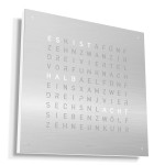 Qlocktwo - EARTH 45 EDITION STAINLESS STEEL 