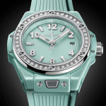 Hublot - Big Bang One Click Mint Green Ceramic Diamonds 