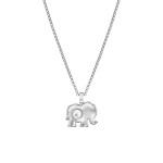 Chopard - Happy Diamonds Elefant Anhänger mit Halskette